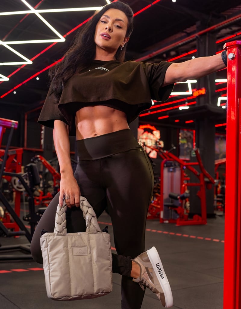 Vestem - Legging com Bolsos Origem Marrom Coffee - FS1596.PE.C0601