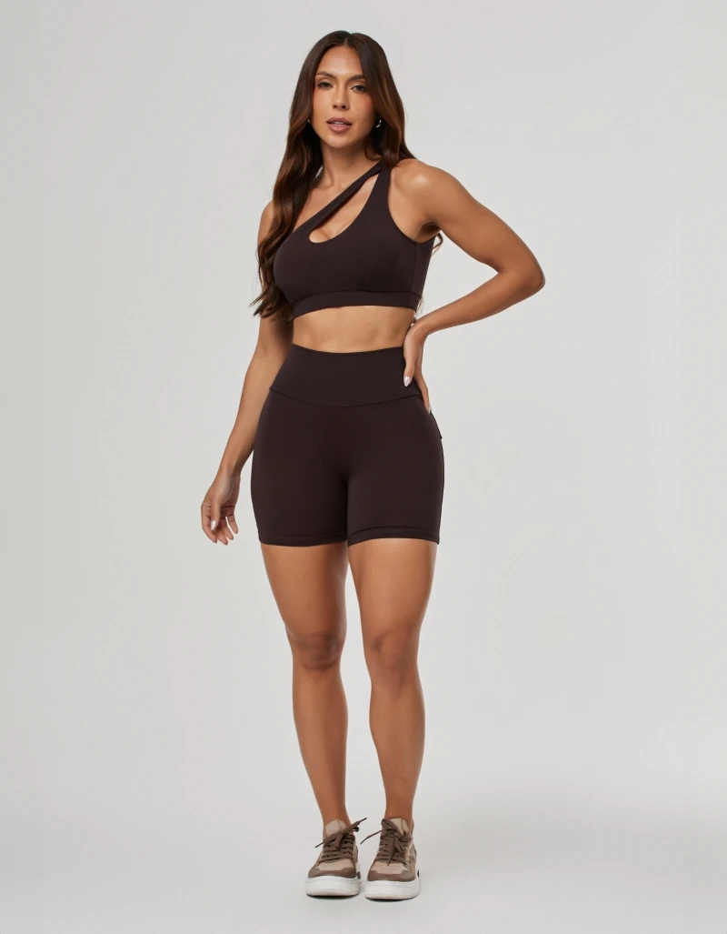 Vestem - Shorts with Pockets, Coffee Brown Origin - SH780.PE.C0601