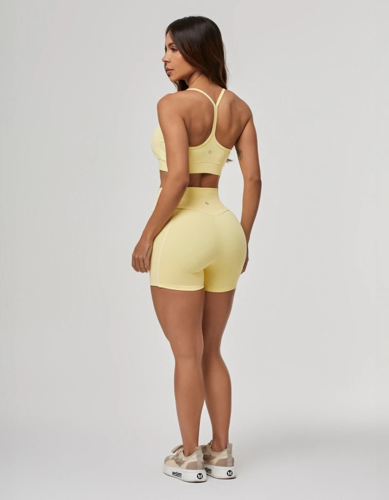 Vestem - Juju Yellow Sun Kisses Shape Up Shorts - SH781.PE.C0179
