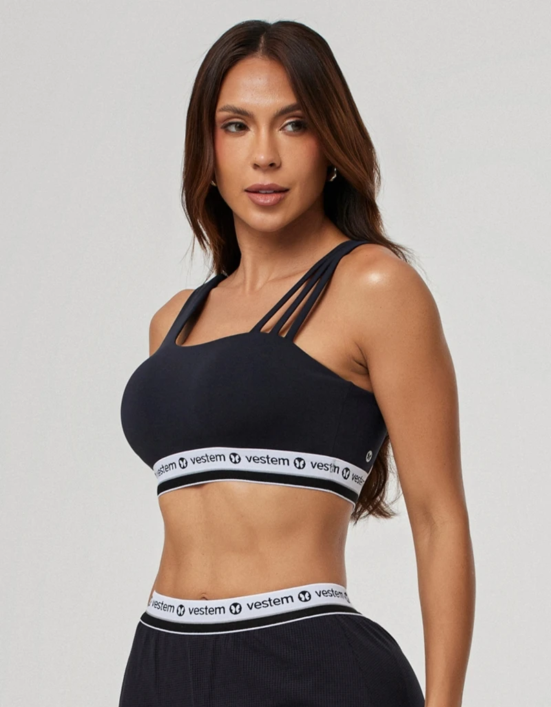 Vestem - Intense Black High Support Top - TOP1263.PE.C0002