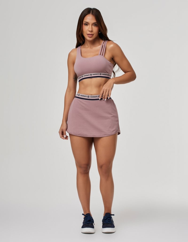 Vestem - Top Alta Sustentação Intense Rosa Satin - TOP1263.PE.C0346