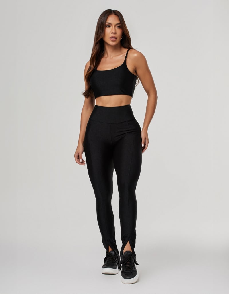 Vestem - Top Leve Sustentação Luxe Preto - TOP1266.PE.C0002