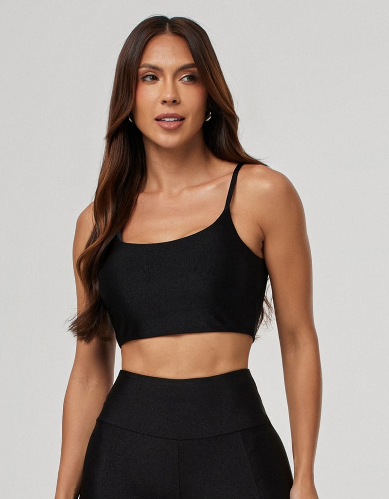Vestem - Top Leve Sustentação Luxe Preto - TOP1266.PE.C0002