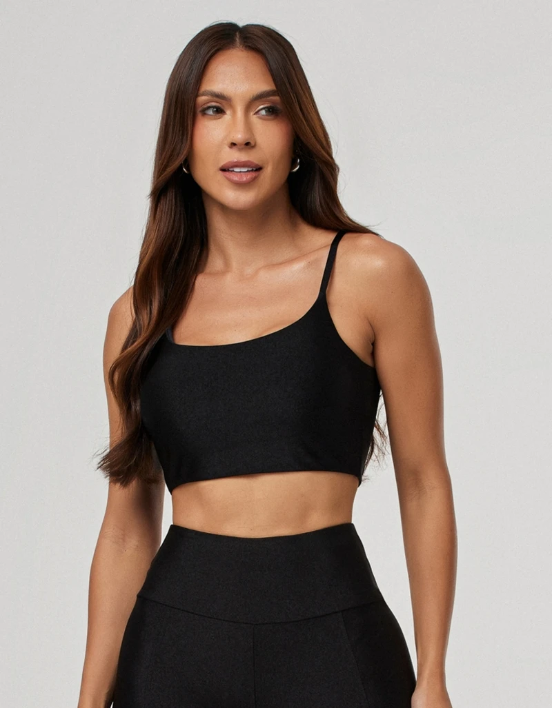 Vestem - Black Luxe Lightweight Support Top - TOP1266.PE.C0002