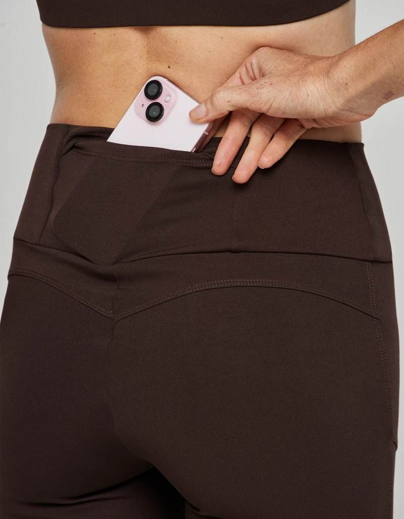 VELOCITY - Legging Essentials Velocity Marrom Coffee - FS1548.SP.C0601