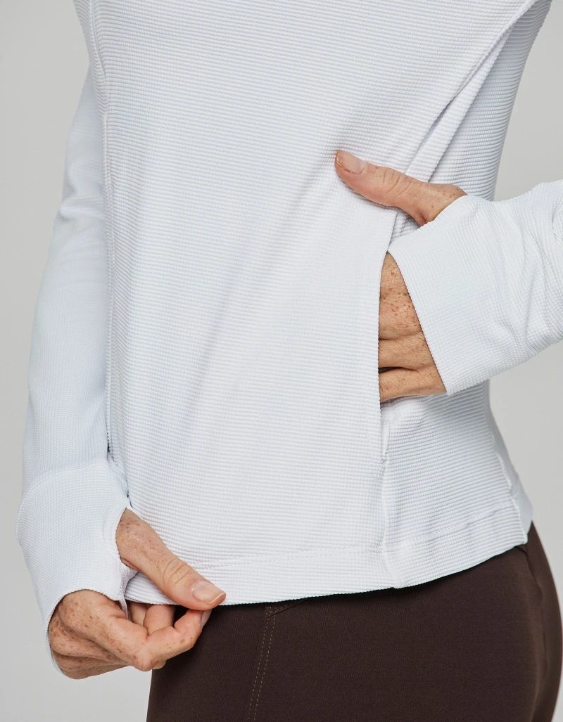 VELOCITY - Jaqueta Essentials Velocity Branco - JAC262.SP.C0001