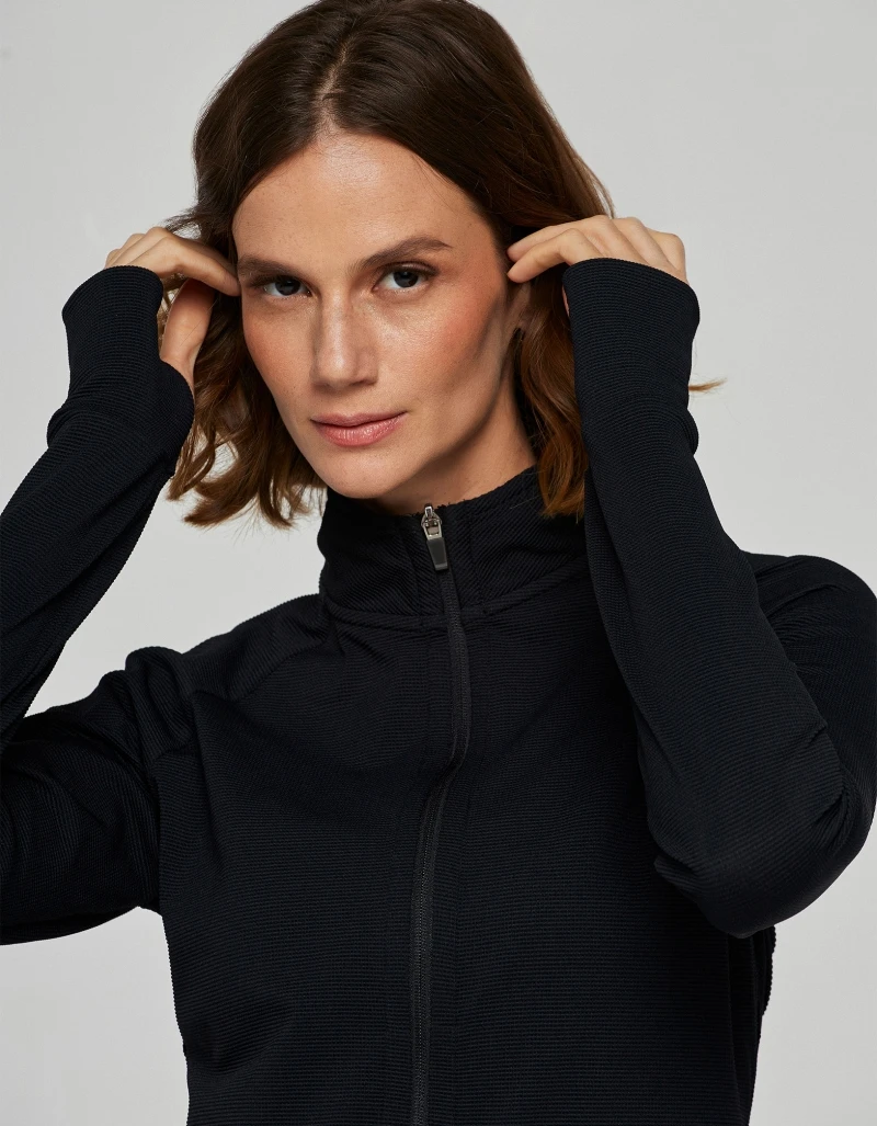 VELOCITY - Jaqueta Essentials Velocity Preto - JAC262.SP.C0002