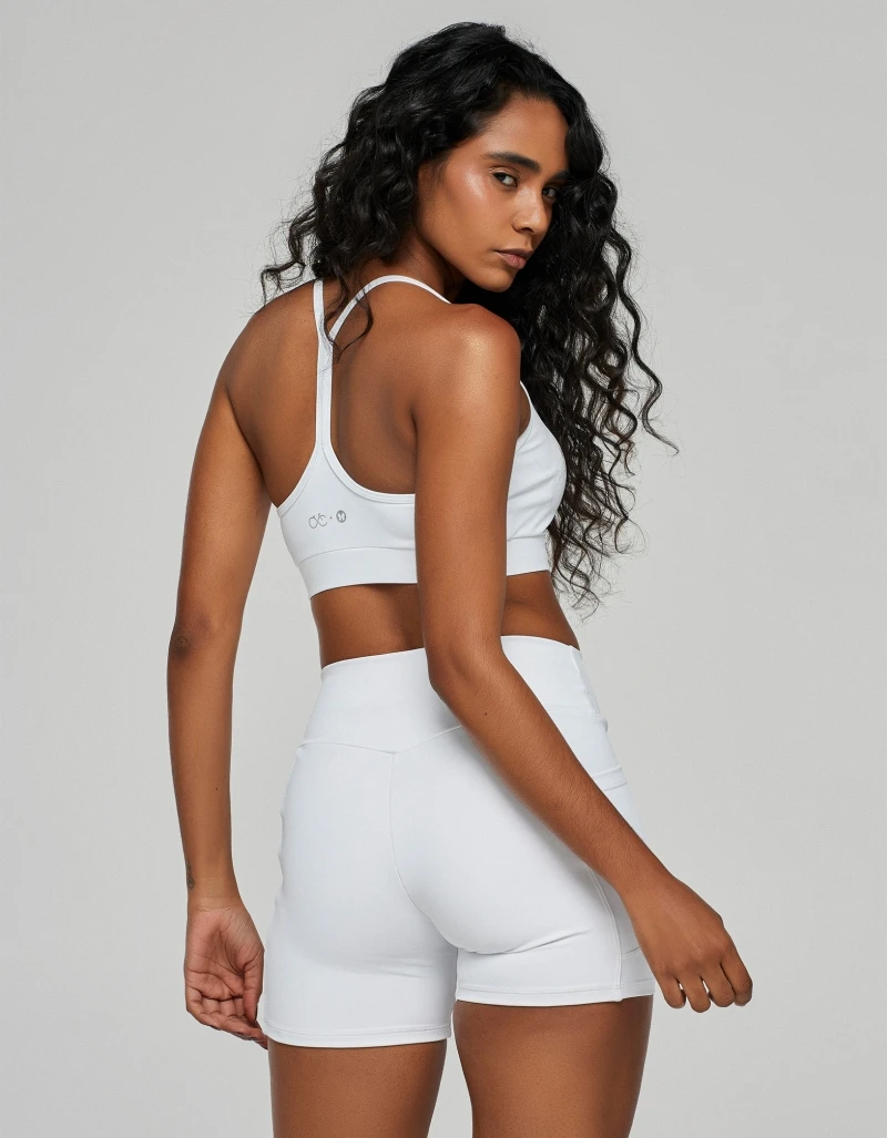 VELOCITY - Shorts Biker Essentials Velocity Branco - SH596.SP.C0001