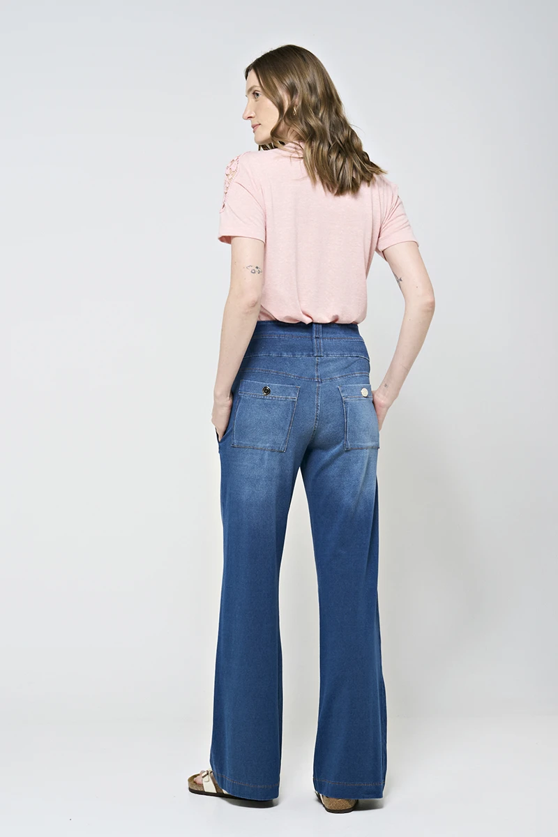 Hidrogênio - WILDE PANTS WITH POCKETS ANITTA JEANS MESH - 20544042 Hidrogênio - WILDE PANTS WITH POCKETS ANITTA JEANS MESH - 20544042