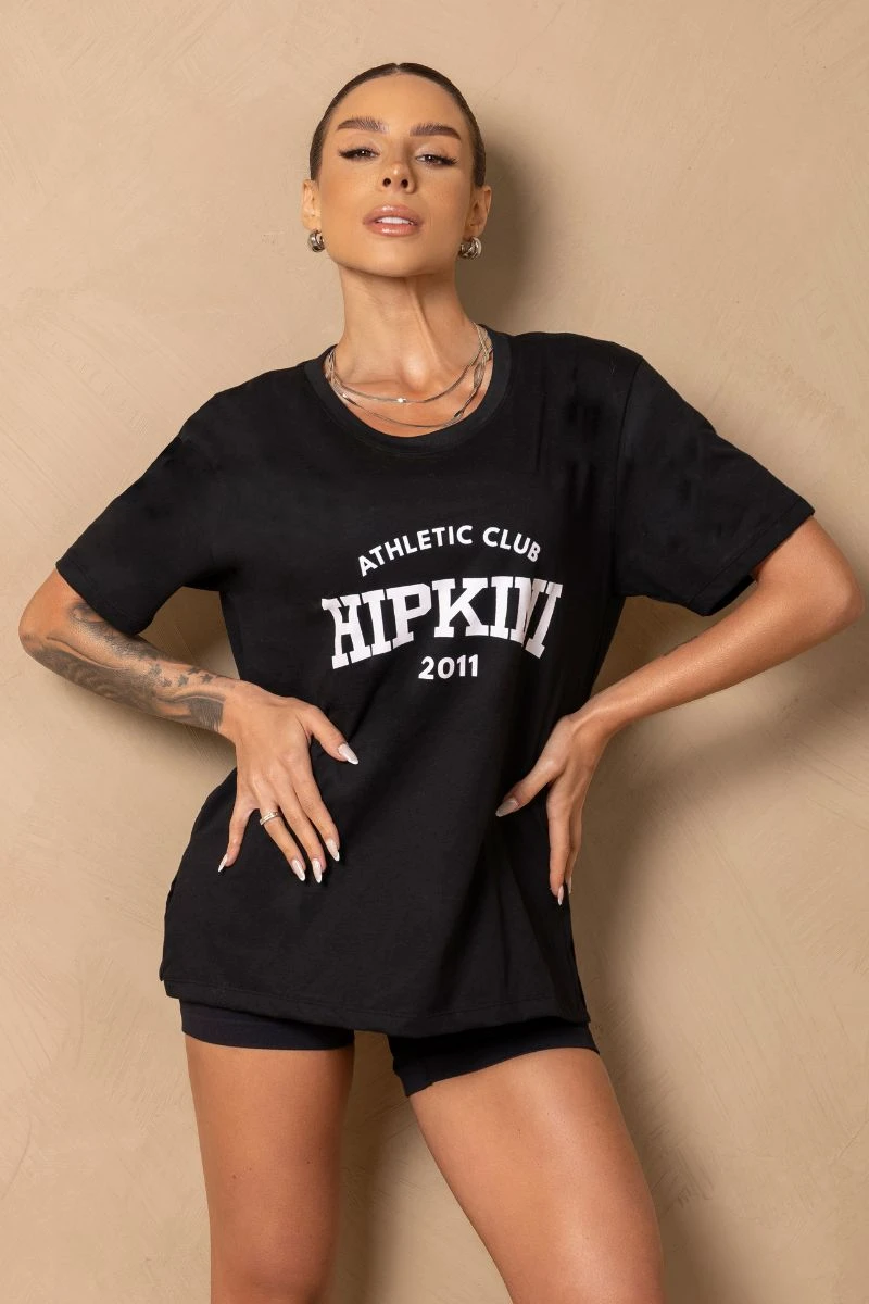 Hipkini - Breezy Black Fitness T-Shirt - 33331292 Hipkini - Breezy Black Fitness T-Shirt - 33331292