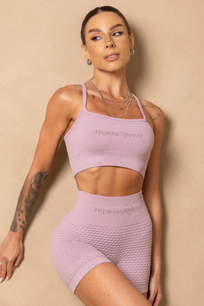 Hipkini - Shorts Fitness Seamless Breezy Mauve - 33331387