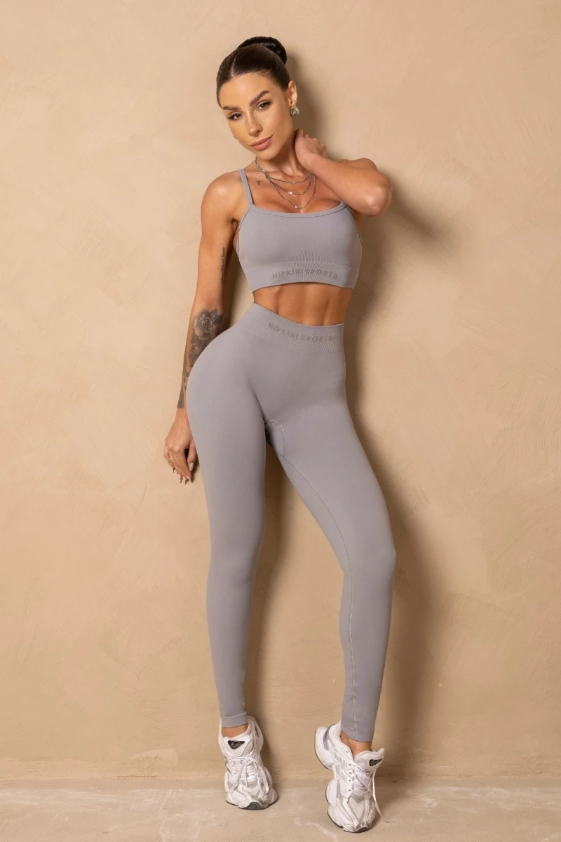 Hipkini - Top Fitness Seamless Breezy Gray - 33331382 Hipkini - Top Fitness Seamless Breezy Gray - 33331382