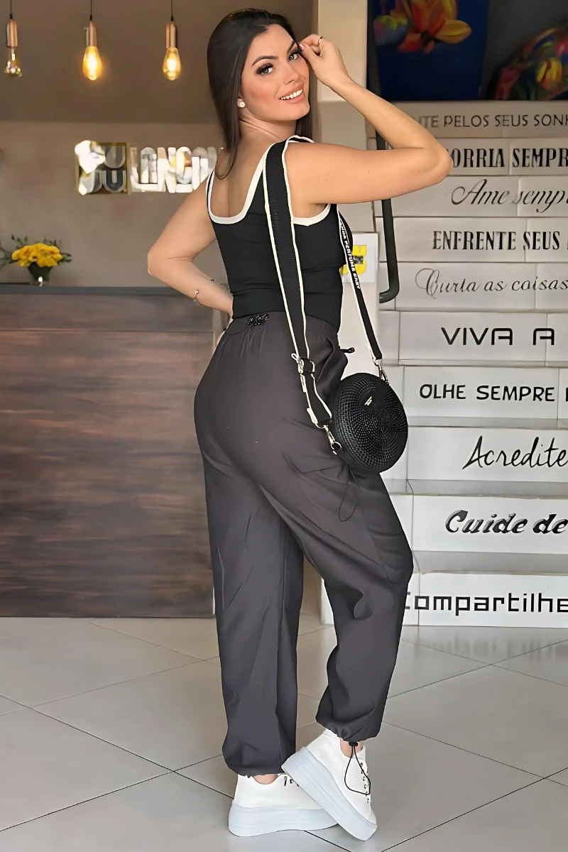 LANÇA PERFUME - Square Neck Tank Top by Lança Perfume - 9219PT