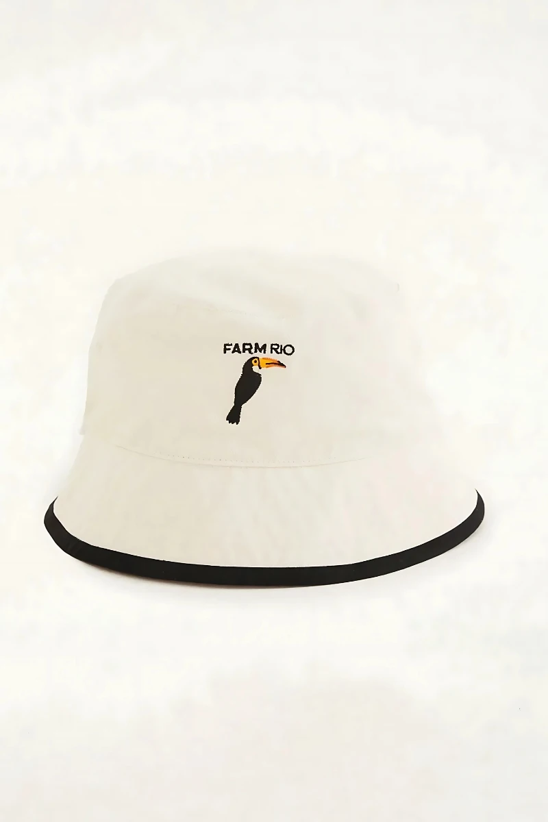 FARM - Double-sided bucket bossa banana black - 783255971R