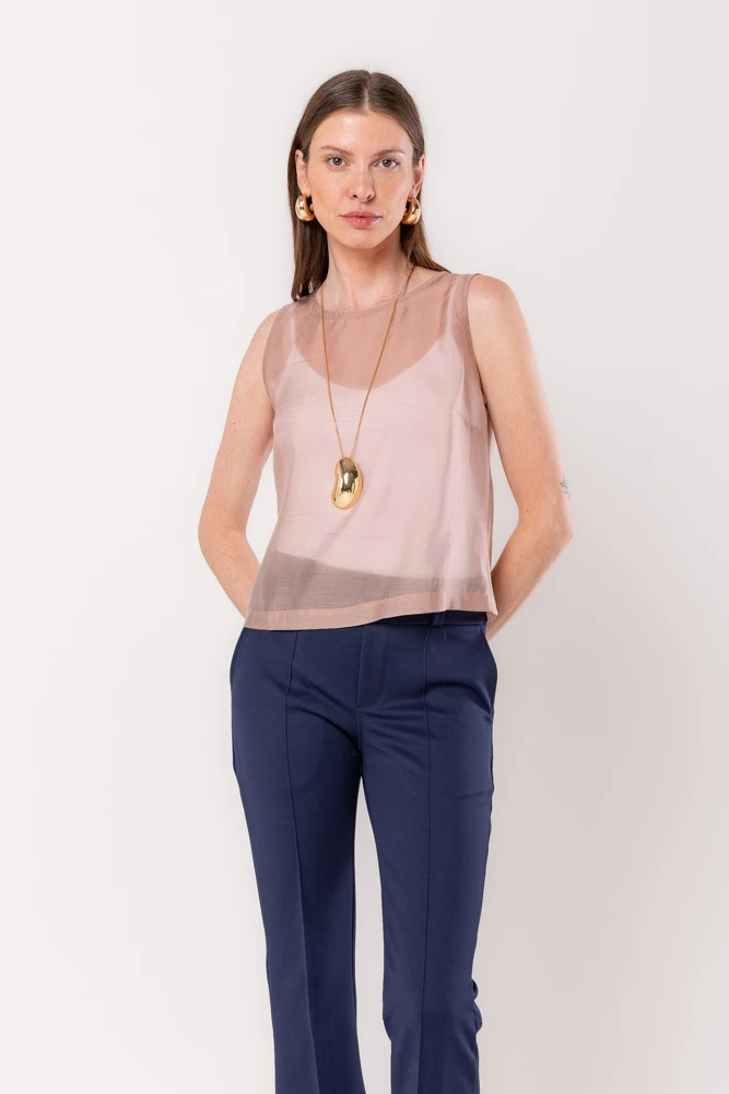 Hidrogênio - ORGANZA GROOT WIDE STRAP T-SHIRT - 20496586
