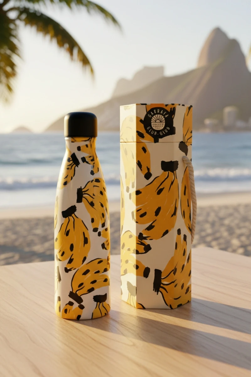FARM - FARM BOSSA BANANA 1L THERMAL BOTTLE - 78325947