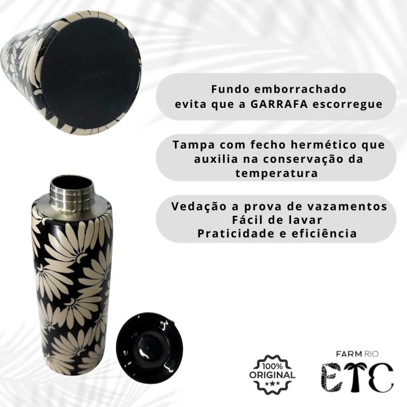 FARM - FARM BOSQUE DOS PASSAROS THERMAL BOTTLE 750ML - 78325974