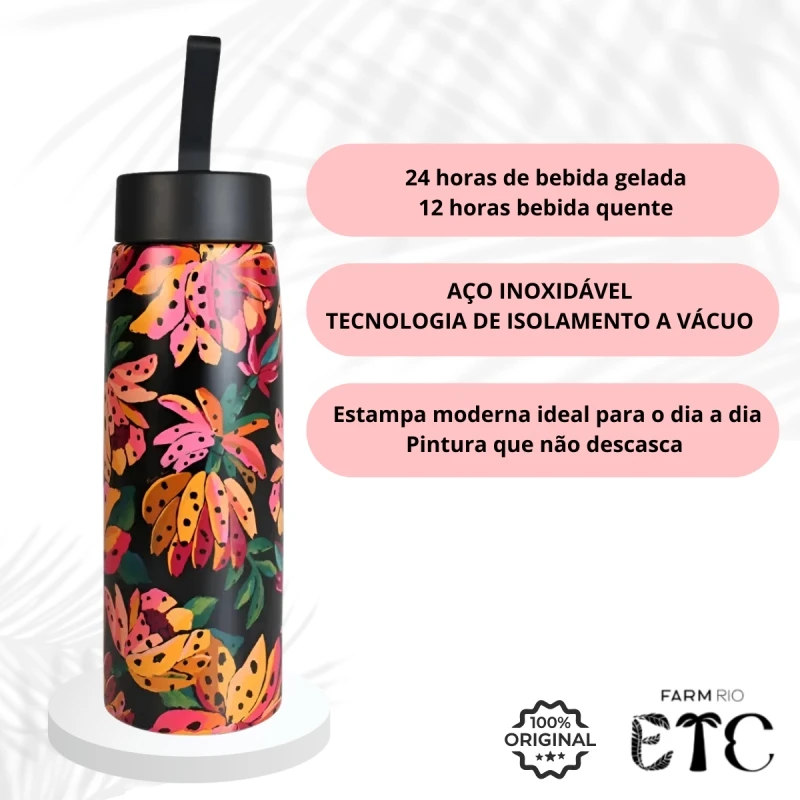FARM - FARM BOSQUE DOS PASSAROS THERMAL BOTTLE 750ML - 78325873C