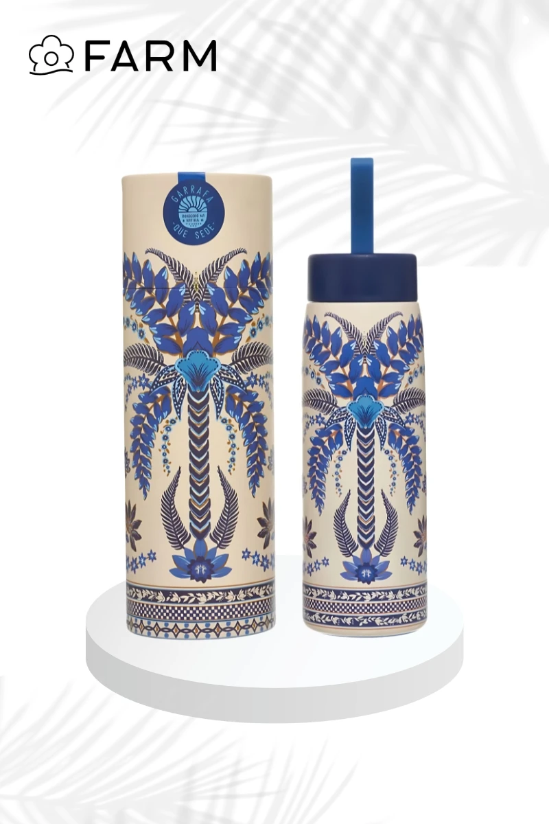 FARM - FARM ENCANTO TROPICAL THERMAL BOTTLE 750ML - 78317774 FARM - FARM ENCANTO TROPICAL THERMAL BOTTLE 750ML - 78317774
