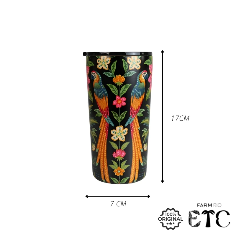 FARM - FARM SAMBA DAS ARARAS THERMAL CUP 500ML - 78325877 FARM - FARM SAMBA DAS ARARAS THERMAL CUP 500ML - 78325877