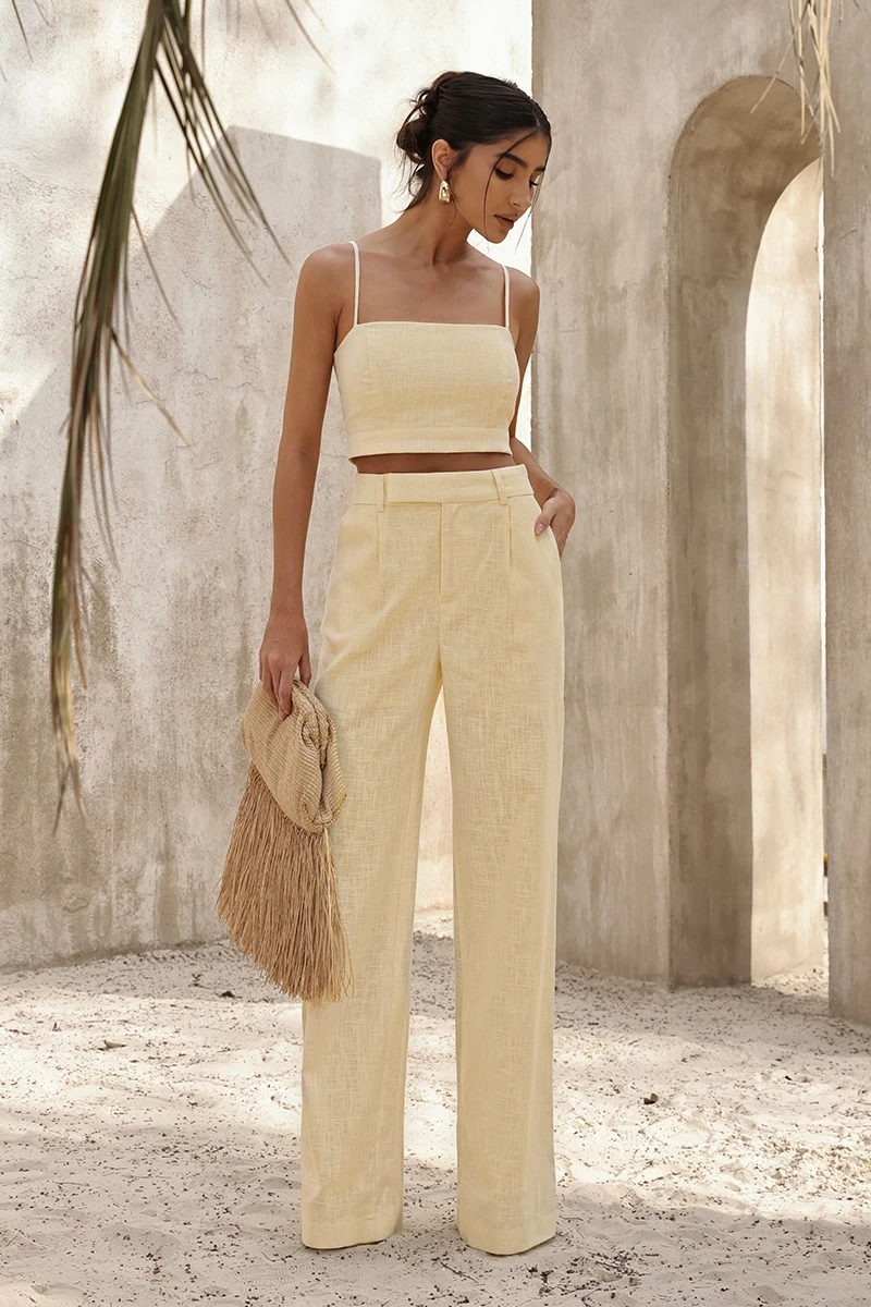 Dot Clothing - Shirt Cropped Dot Clothing Mylla Yellow - 2833AMARELO Dot Clothing - Shirt Cropped Dot Clothing Mylla Yellow - 2833AMARELO