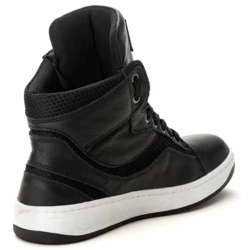 Trincks Calçados - Tennis Sneaker Genuine Leather Black - 20500 Street Trincks Calçados - Tennis Sneaker Genuine Leather Black - 20500 Street