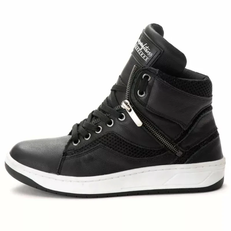 Trincks Calçados - Tennis Sneaker Genuine Leather Black - 20500 Street Trincks Calçados - Tennis Sneaker Genuine Leather Black - 20500 Street