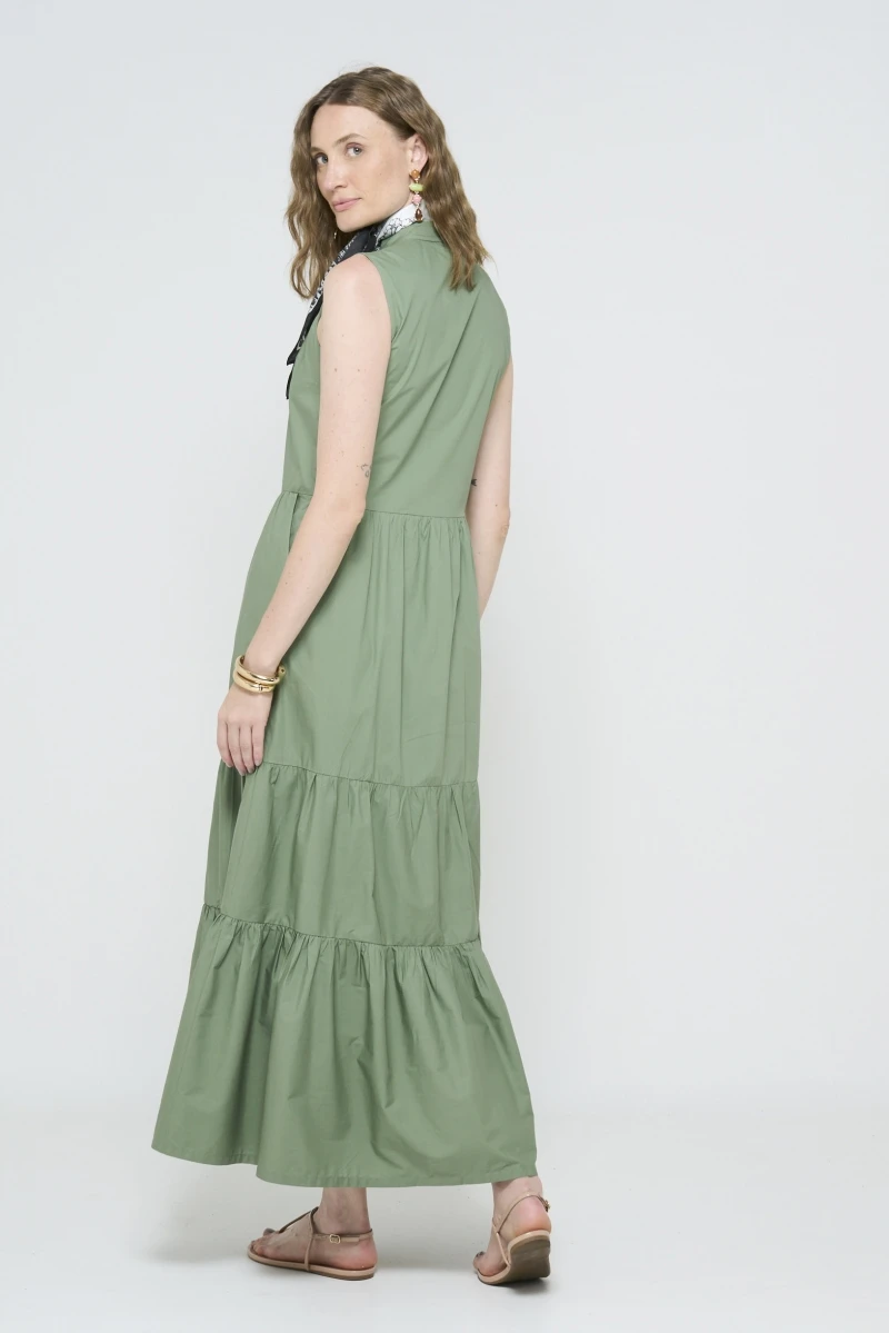 Hidrogênio - LONG MILITARY PAPPER DRESS - 20589005 Hidrogênio - LONG MILITARY PAPPER DRESS - 20589005