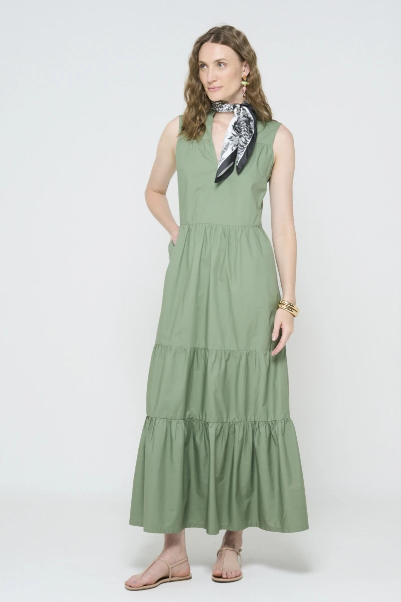 Hidrogênio - LONG MILITARY PAPPER DRESS - 20589005 Hidrogênio - LONG MILITARY PAPPER DRESS - 20589005