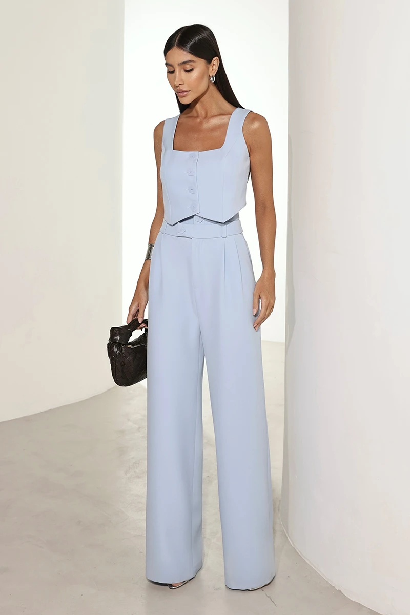 Dot Clothing - Set Dot Clothing Emily Alfaiataria Azul - 2825AZUL Dot Clothing - Set Dot Clothing Emily Alfaiataria Azul - 2825AZUL