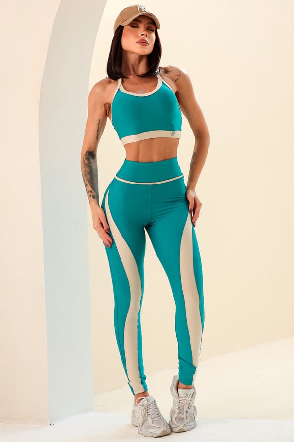 Garotafit - Jade Green Kingly Set - FCS413HJ