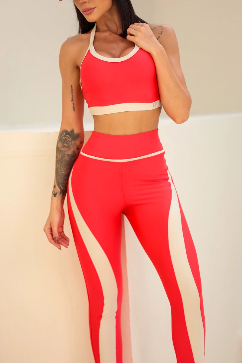 Garotafit - Kingly Dark Coral Set - FCS413GE