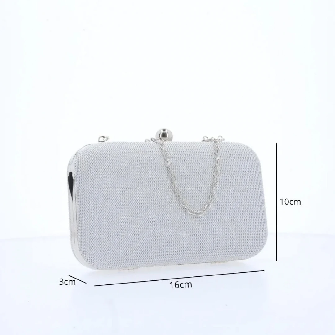 Bauarte - Silver Glitter Bauarte Party Hand Bag - 0452172MPRA Bauarte - Silver Glitter Bauarte Party Hand Bag - 0452172MPRA