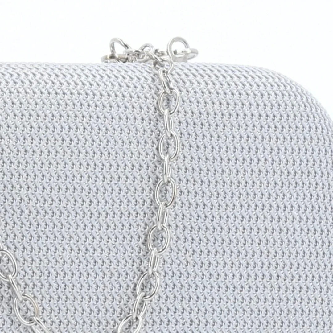 Bauarte - Silver Glitter Bauarte Party Hand Bag - 0452172MPRA Bauarte - Silver Glitter Bauarte Party Hand Bag - 0452172MPRA