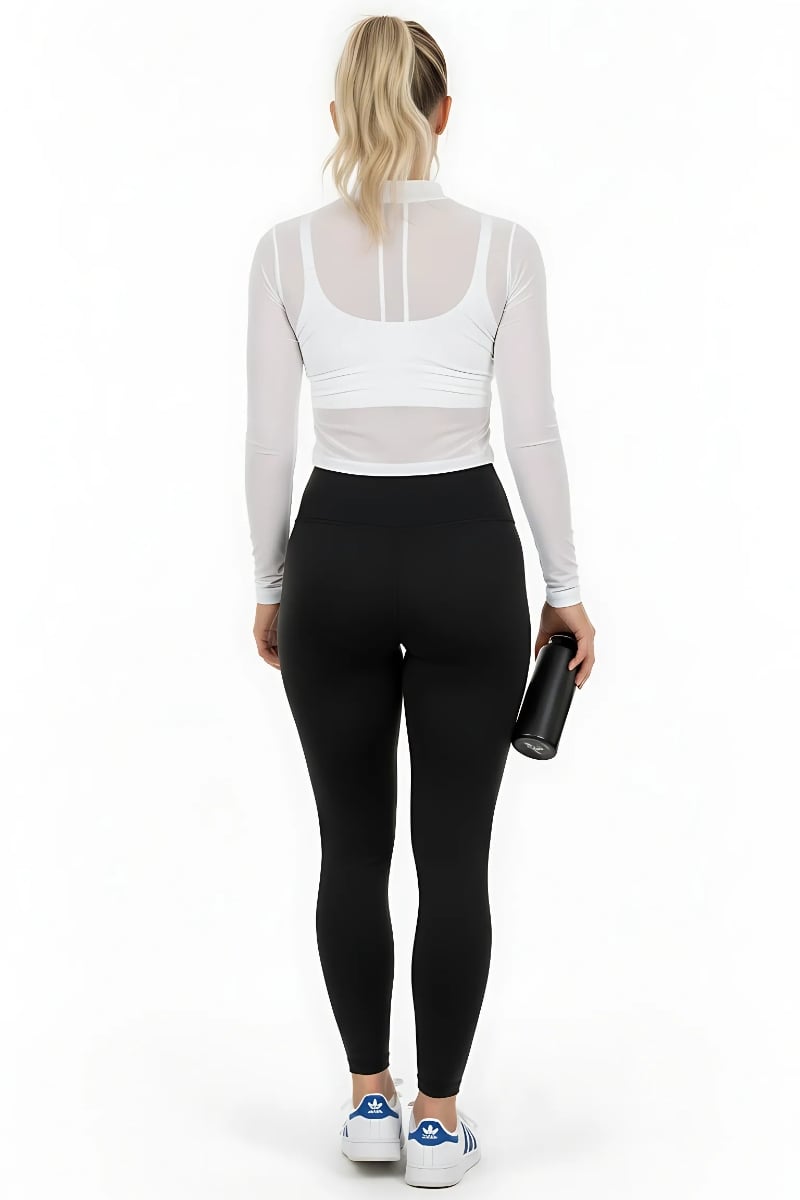 Garotafit - Blusa Fluky Branca - BL225B Garotafit - Blusa Fluky Branca - BL225B
