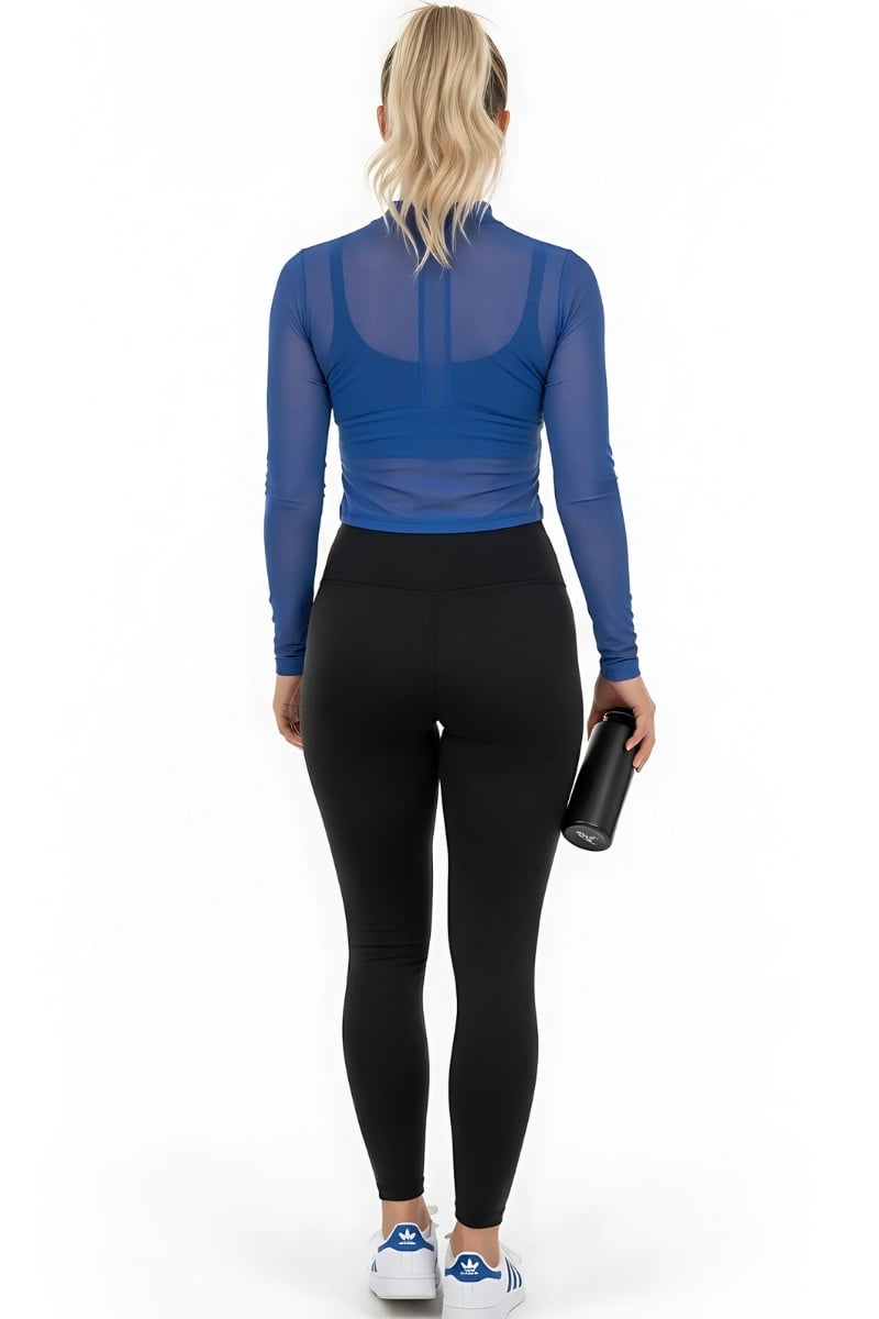 Garotafit - Blusa Fluky Azul Bic - BL225LB Garotafit - Blusa Fluky Azul Bic - BL225LB