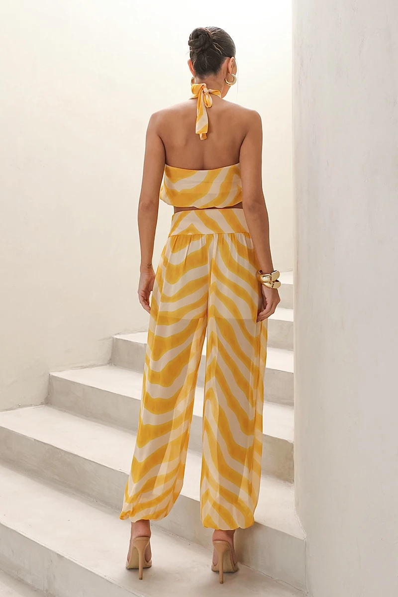 Dot Clothing - Conjunto Dot Clothing Aladin Estampado Amarelo - 2854AMAR Dot Clothing - Conjunto Dot Clothing Aladin Estampado Amarelo - 2854AMAR