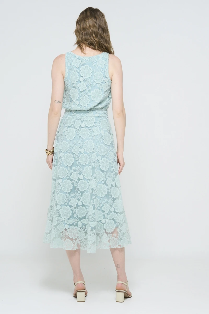 Hidrogênio - GREEN LACE LINED TANK TOP - 20618009 Hidrogênio - GREEN LACE LINED TANK TOP - 20618009