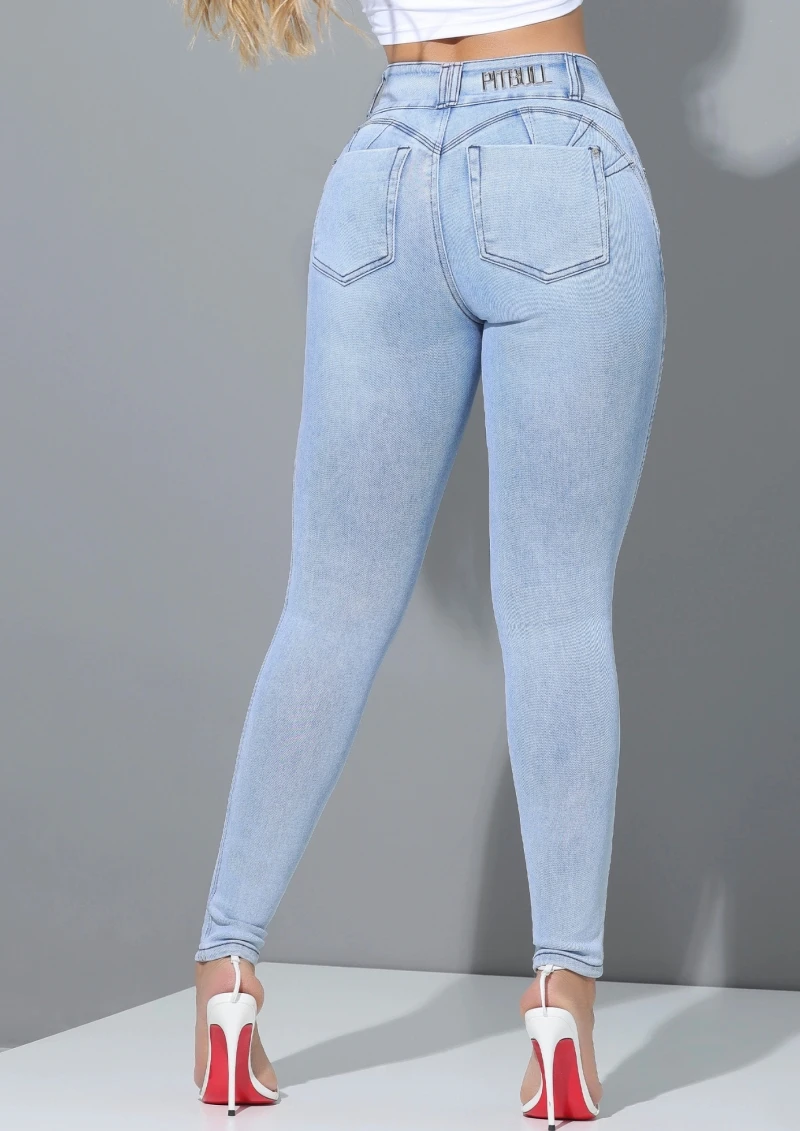 PITBULL - PIT BULL JEANS FLEXIBLE WAISTBAND SKINNY PANTS - 87277