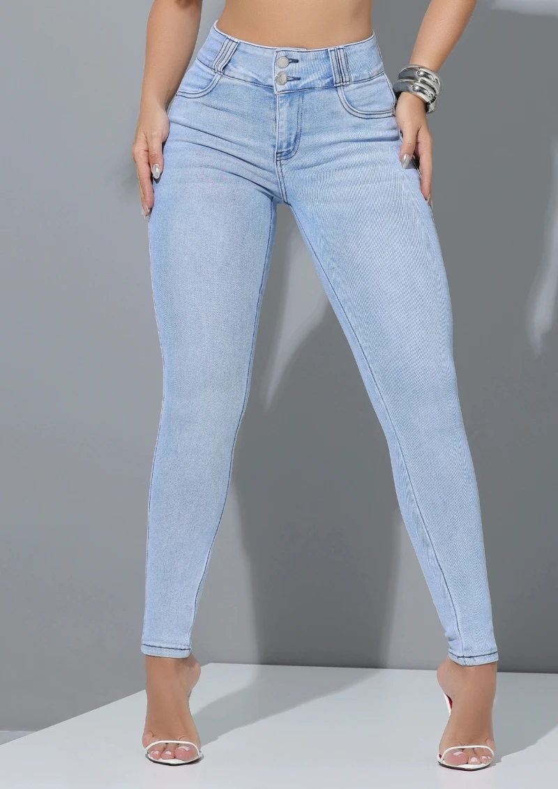 PITBULL - PIT BULL JEANS FLEXIBLE WAISTBAND SKINNY PANTS - 87277