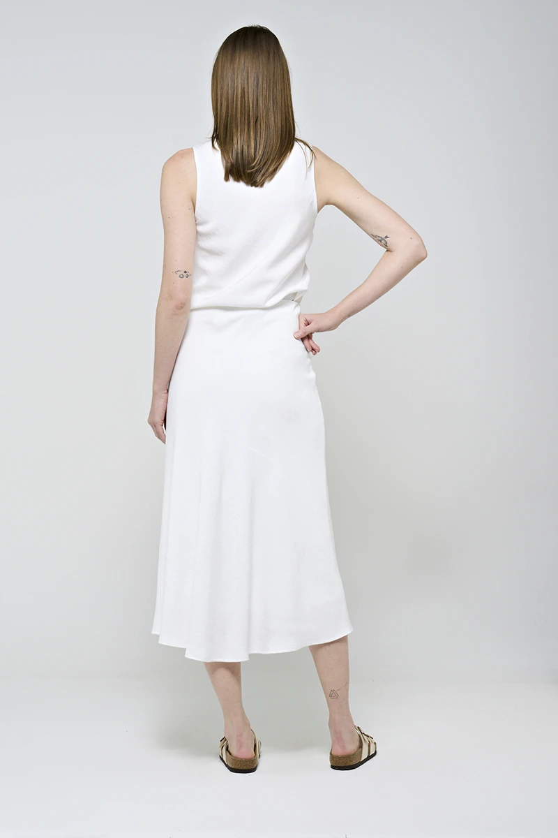 Hidrogênio - OFF-WHITE MERMAID MIDI SKIRT - 20478018 Hidrogênio - OFF-WHITE MERMAID MIDI SKIRT - 20478018