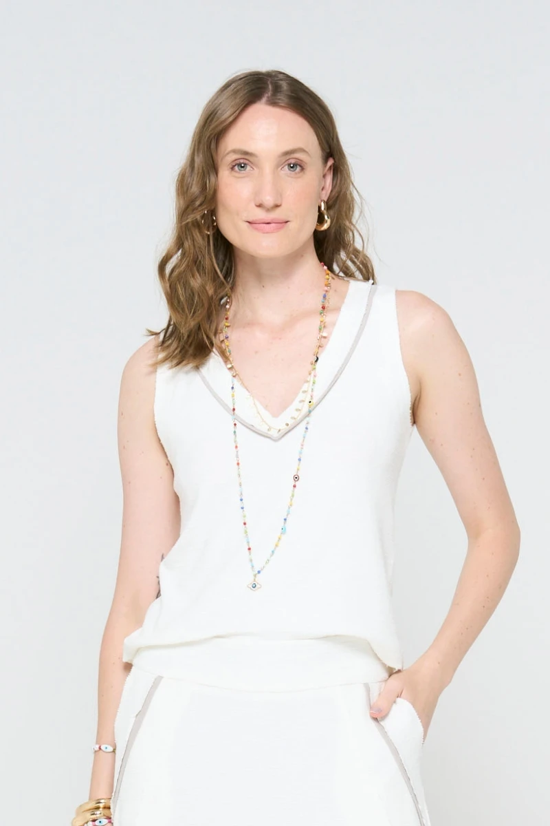 Hidrogênio - TANK WITH VIVO AMNI OFF WHITE - 20596018 Hidrogênio - TANK WITH VIVO AMNI OFF WHITE - 20596018