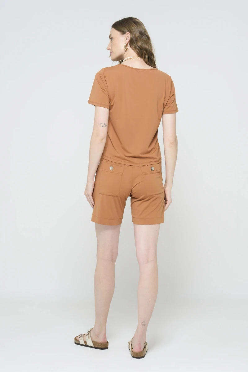 Hidrogênio - BERMUDA SHORTS WITH ELASTIC WAISTBAND AND CHANNEL AND POCKETS - 19603332 Hidrogênio - BERMUDA SHORTS WITH ELASTIC WAISTBAND AND CHANNEL AND POCKETS - 19603332