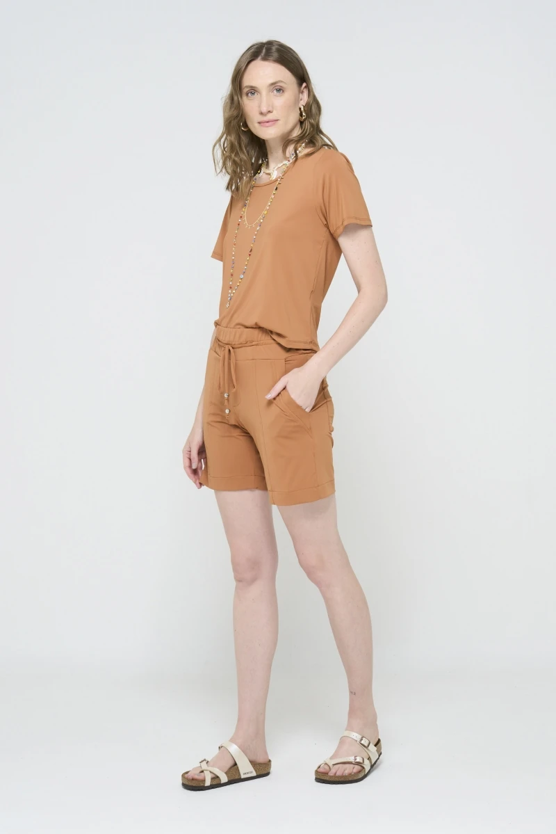 Hidrogênio - BERMUDA SHORTS WITH ELASTIC WAISTBAND AND CHANNEL AND POCKETS - 19603332 Hidrogênio - BERMUDA SHORTS WITH ELASTIC WAISTBAND AND CHANNEL AND POCKETS - 19603332
