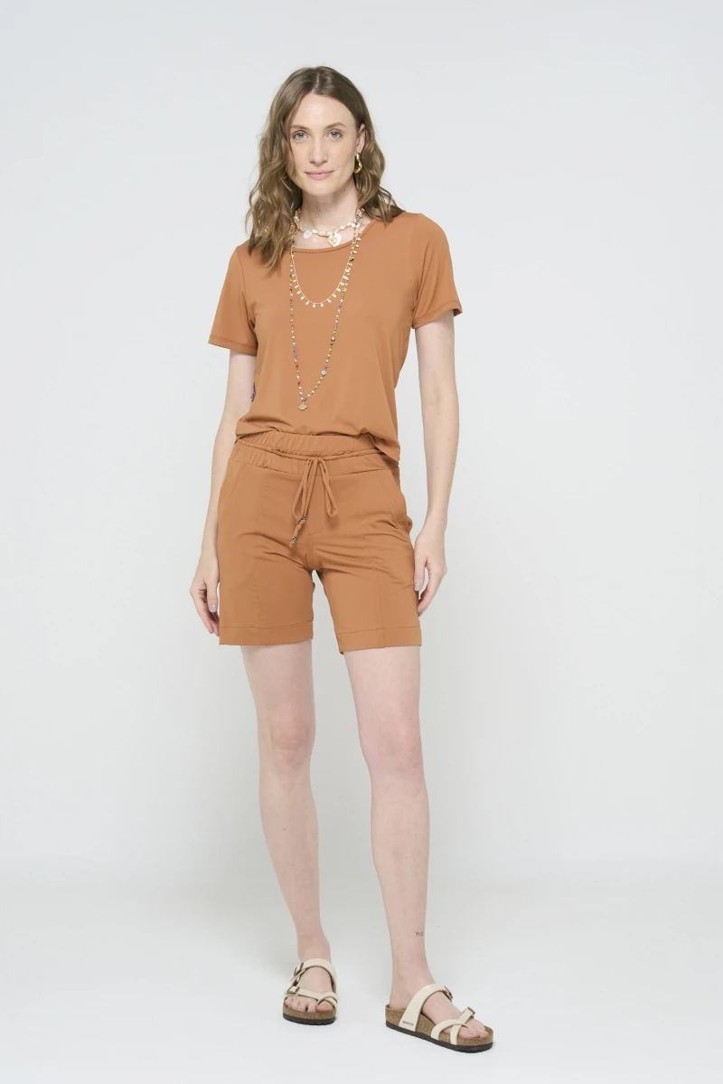 Hidrogênio - BERMUDA SHORTS WITH ELASTIC WAISTBAND AND CHANNEL AND POCKETS - 19603332 Hidrogênio - BERMUDA SHORTS WITH ELASTIC WAISTBAND AND CHANNEL AND POCKETS - 19603332