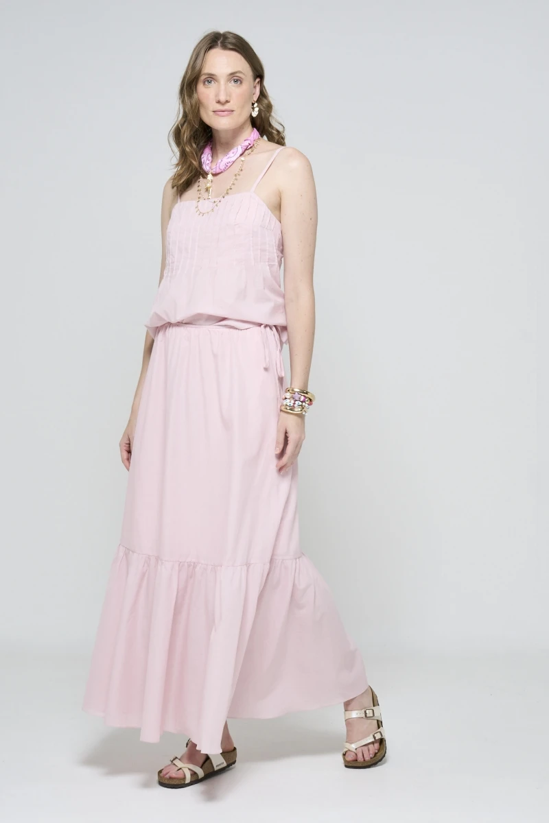 Hidrogênio - PINK BOHO SKIRT - 20614021 Hidrogênio - PINK BOHO SKIRT - 20614021