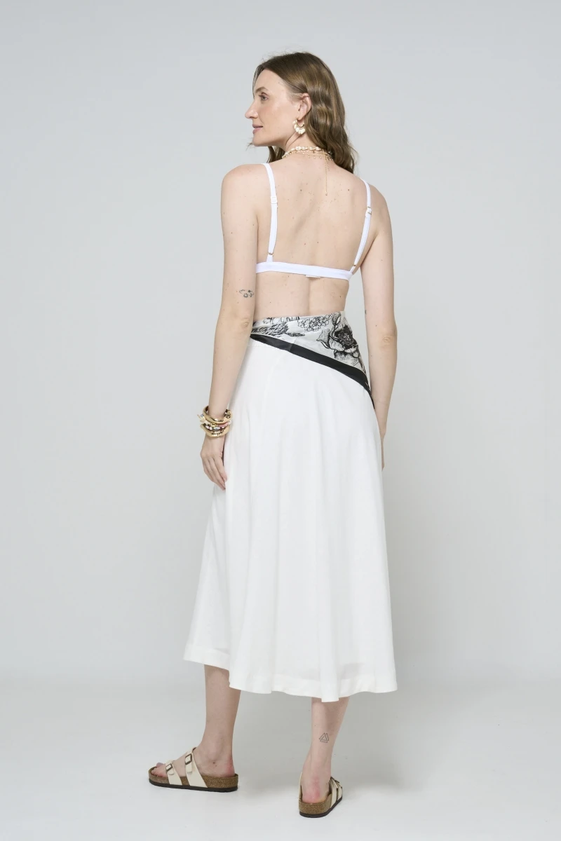 Hidrogênio - OFF-WHITE SEQUINED CUSHION TOP - 20607018 Hidrogênio - OFF-WHITE SEQUINED CUSHION TOP - 20607018