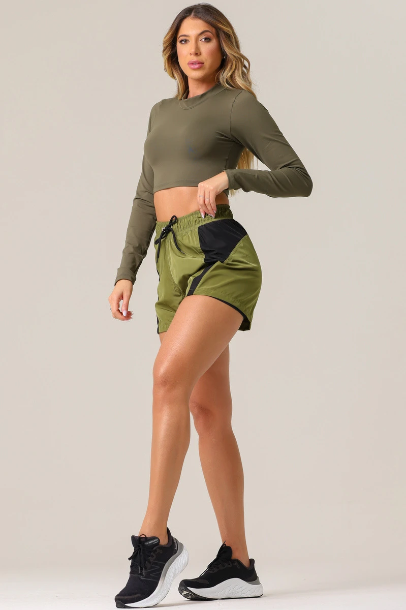 Garotafit - Bold Military Green Shorts - SH559HM