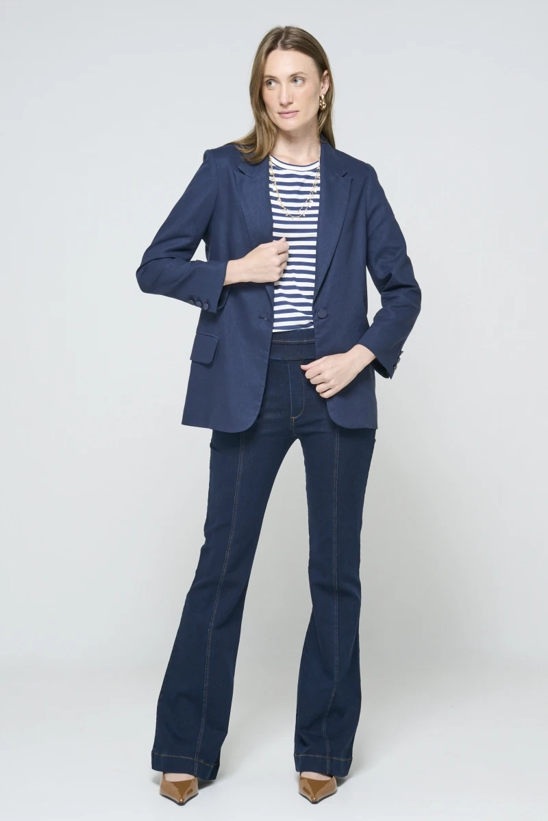 Hidrogênio - CLASSIC ONE-BUTTON NAVY BLAZER - 20573004 Hidrogênio - CLASSIC ONE-BUTTON NAVY BLAZER - 20573004