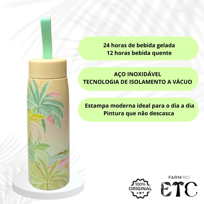 FARM - FARM LATE AFTERNOON THERMAL BOTTLE 500ML - 78326173